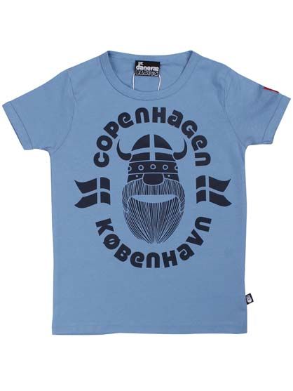 T-shirt til børn med viking 