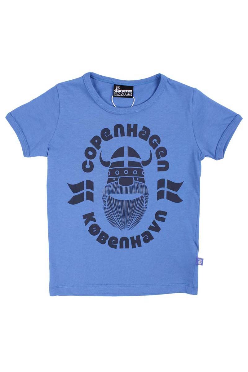 T-shirt til børn med viking
