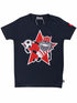 T-shirt til børn med fodbold viking 