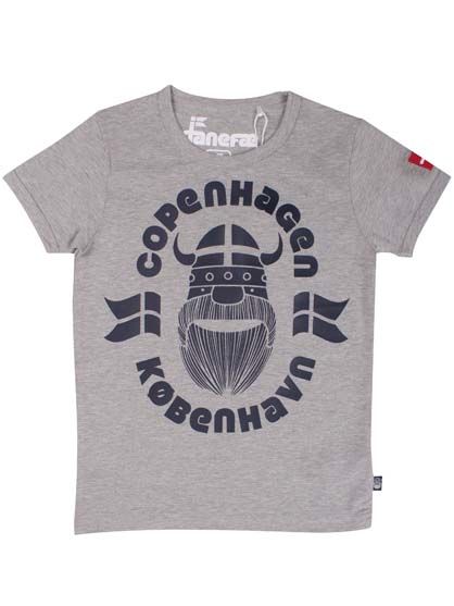 T-shirt til børn med viking  

