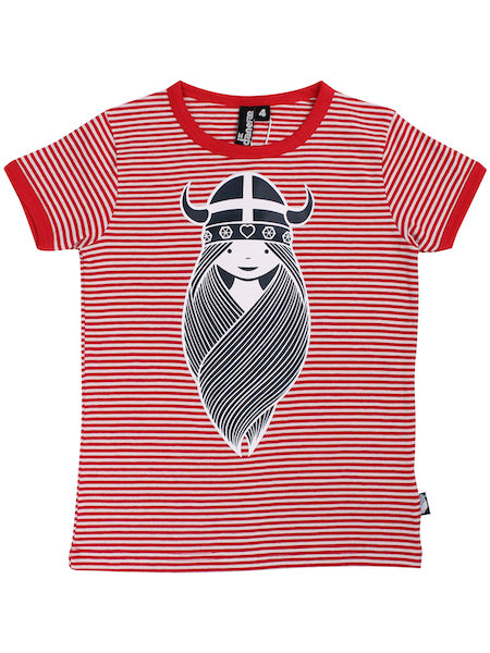 T-shirt til børn med viking  