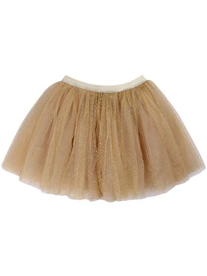 Danesparkle Skirt Gold Glitter