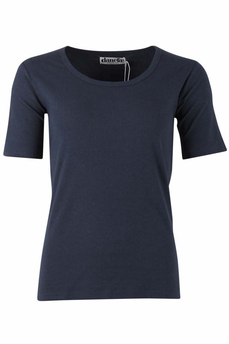 Lækker navyblå t-shirt til kvinder