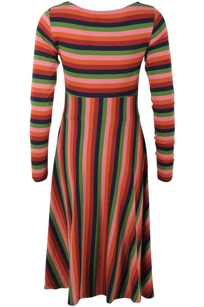 ESS - Sigrid Wool Dress Comfort Stripe