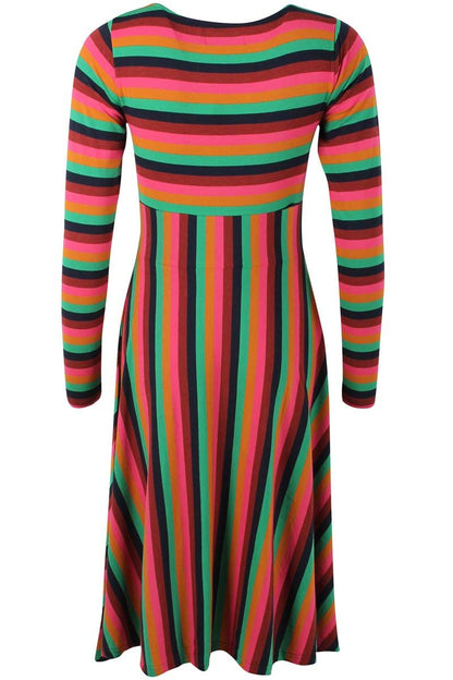 ESS - Sisse Wool Dress Tonic Stripe