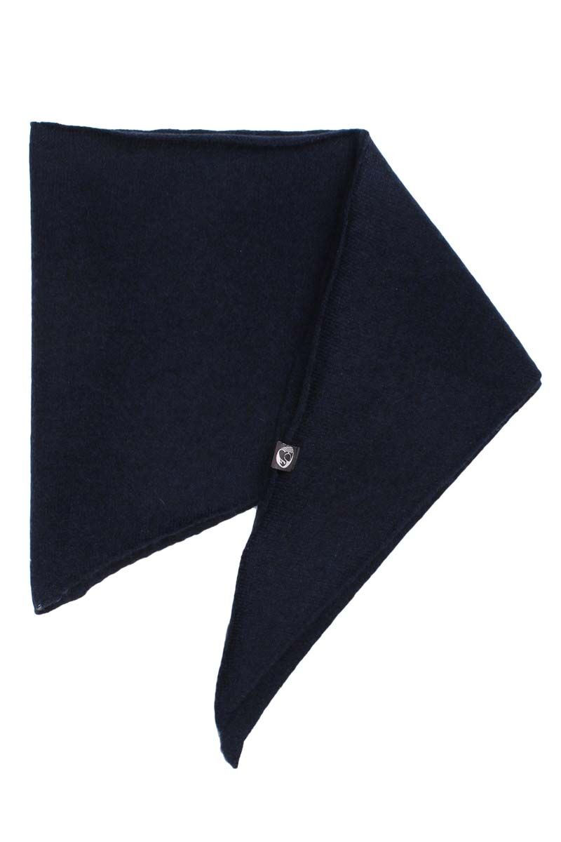 ESS - Daneplume Cashmere Scarf Navy