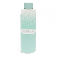 RL Rubber coated steel bottle Eggshell blue