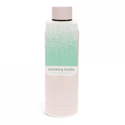 RL Rubber coated steel bottle Light pink