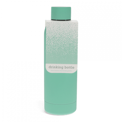RL Rubber coated steel bottle Mint green