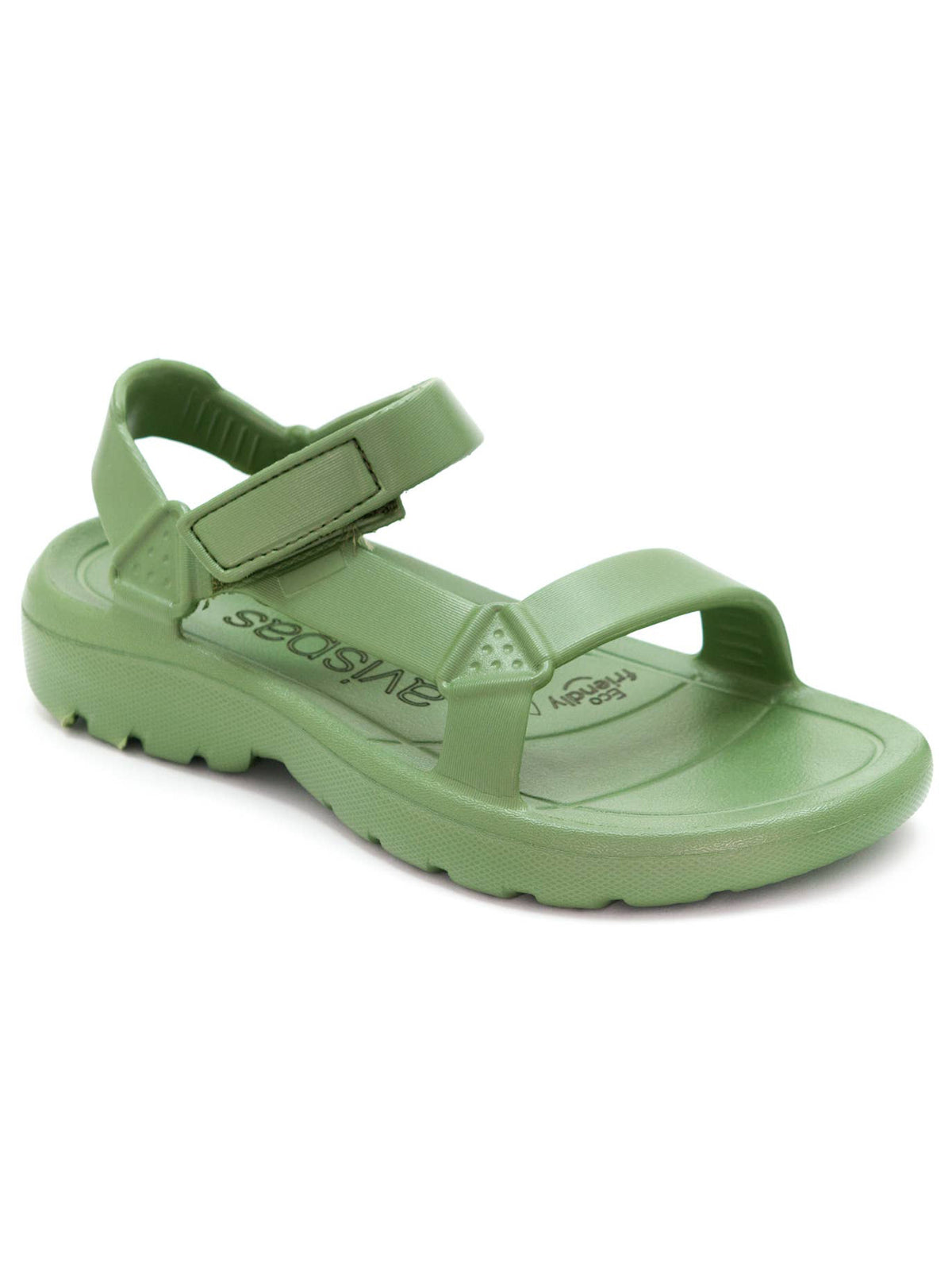 Calzame - Maui Flat Sandal Khaki