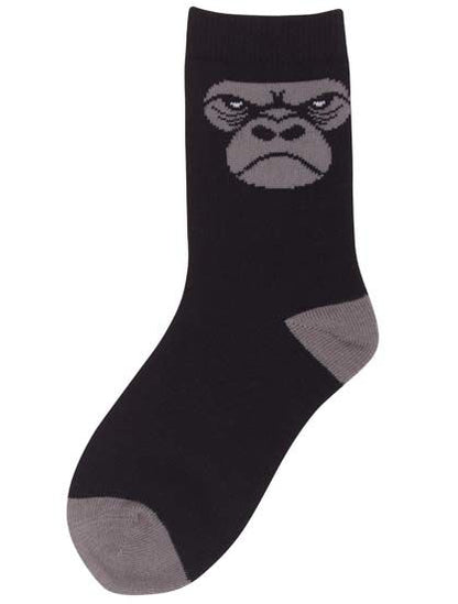 Lækre strømper til børn med print af gorilla