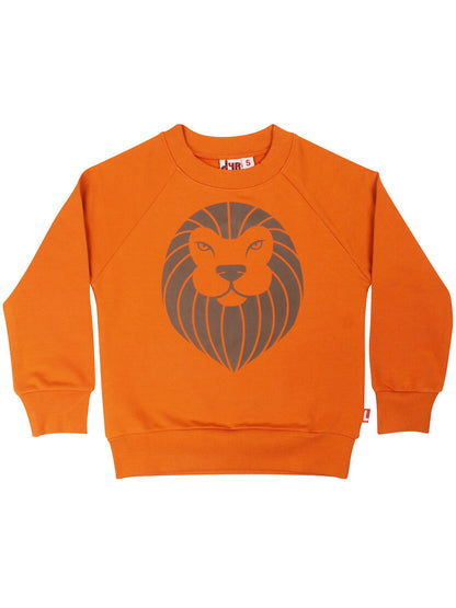 Sweater til børn med løve  
