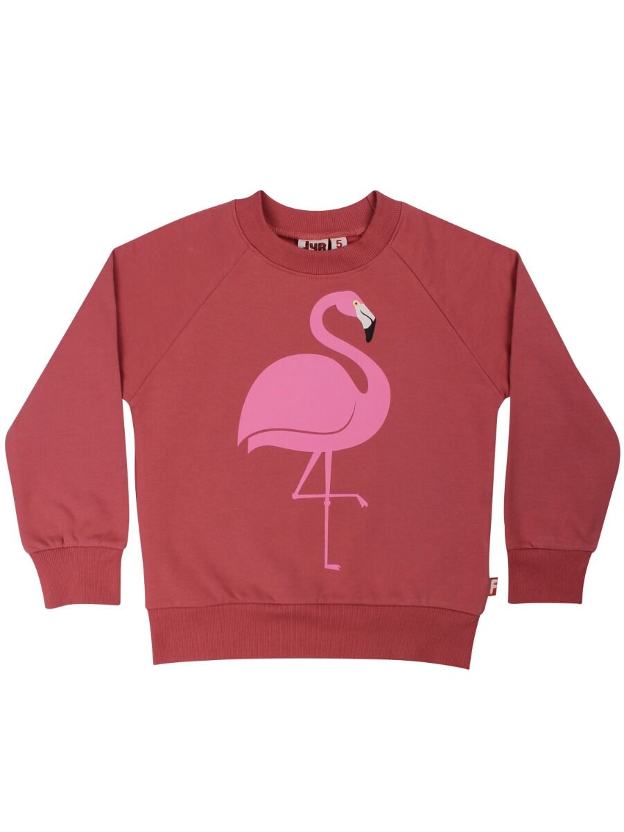 Sweater til Børn med Flamingo