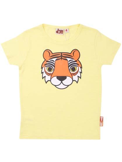 T-shirt til børn med tiger    