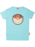 T-shirt til børn med pindsvinfisk   