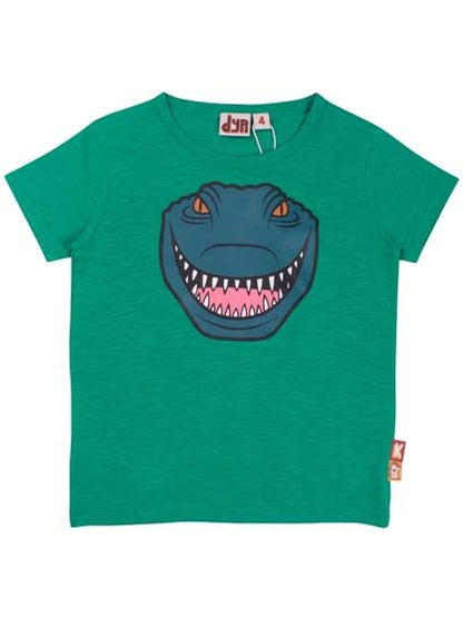 T-shirt til børn med krokodille 
