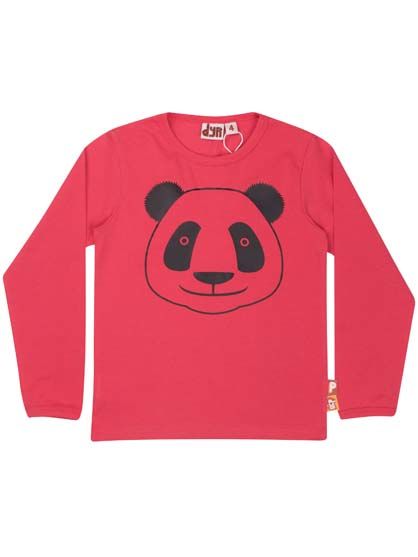 Bluse til børn med panda 