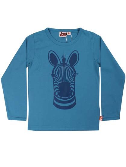 Bluse til børn med zebra  