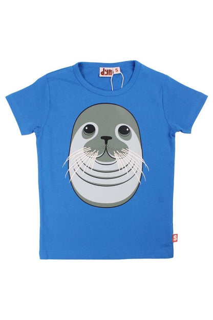T-shirt til børn med sæl