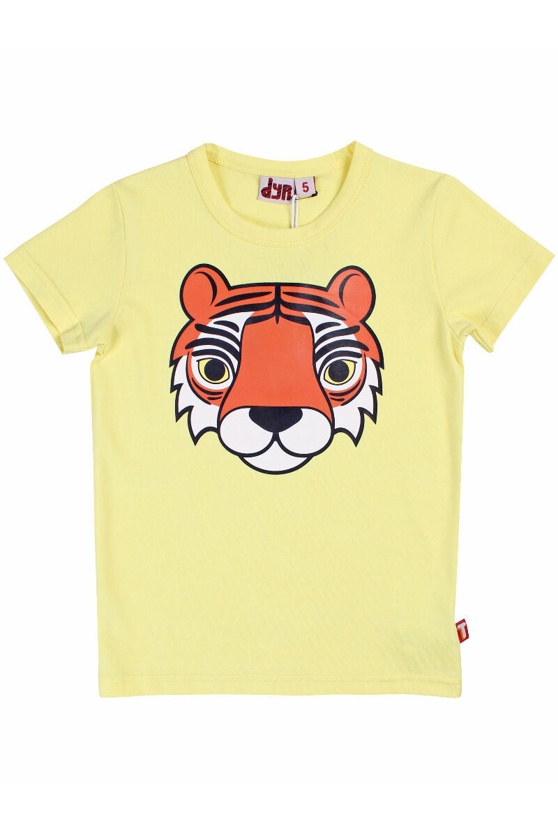 T-shirt til børn med tiger 