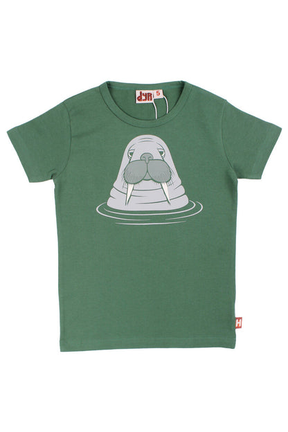T-shirt til børn med hvalros