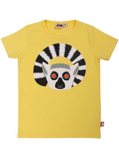 T-shirt til børn med lemur  