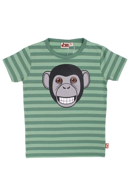T-shirt til børn med chimpanse    