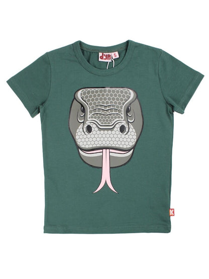 T-shirt til børn med kommodo varan
