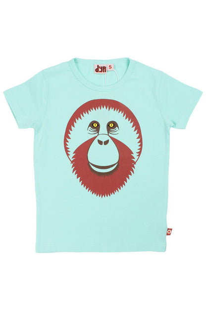T-shirt til børn med orangutang  