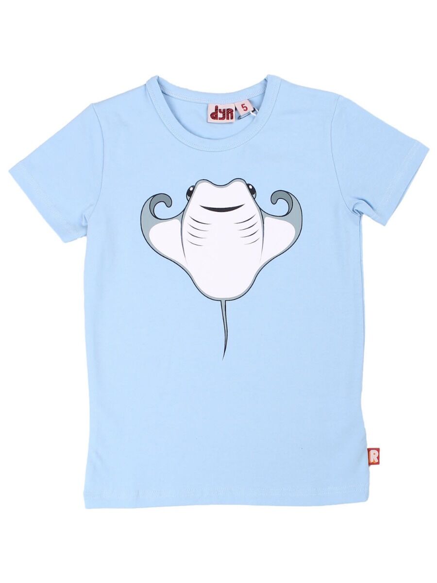 T-shirt til børn med rokke 