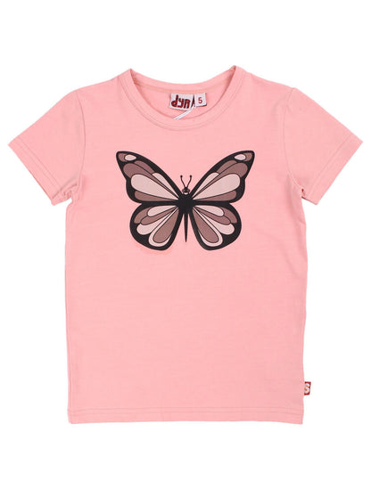 Børne t-shirt med sommerfugl