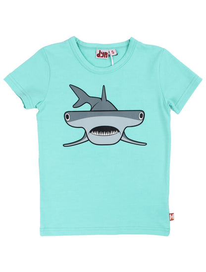 T-shirt til børn med hammerhaj 