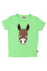 Børne t-shirt med æsel