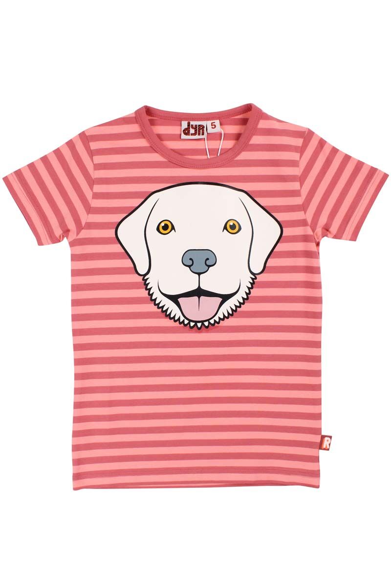 T-shirt til børn med golden retriever hund