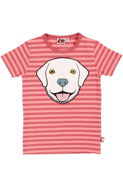 T-shirt til børn med golden retriever hund