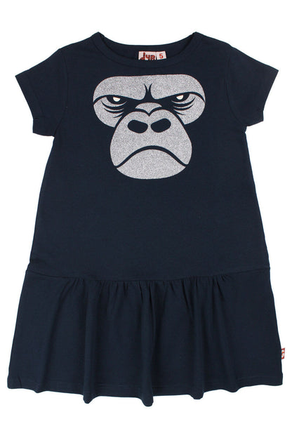 Kjole til børn med gorilla