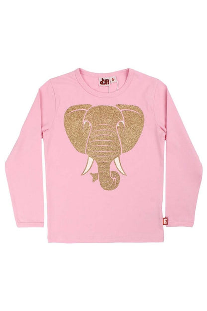 Bluse til børn med elefant 