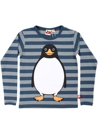 Dyrroar T AOP/STRIB Dark Slate/Blue Grey PINGVIN
