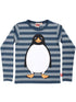Børne Bluse med PIngvin