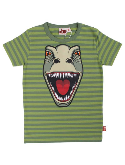 T-shirt til børn med t-rex dinosaur