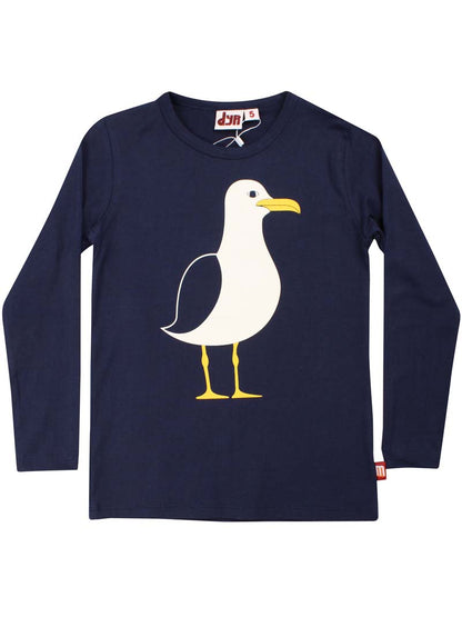 børne bluse med Måge