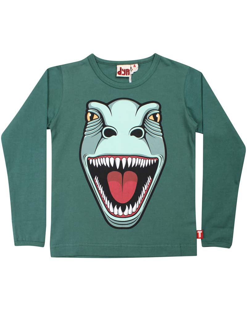 Bluse til børn med T-REX dinosaurus