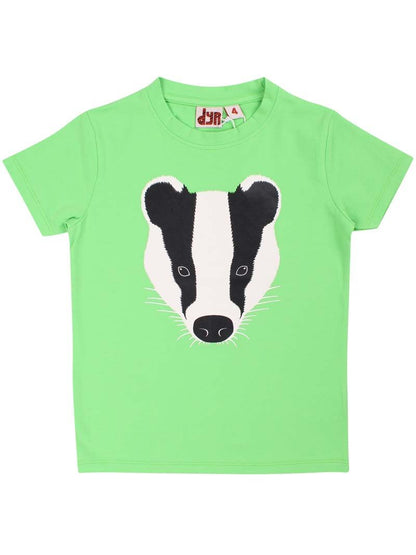 T-shirt til børn med grævling