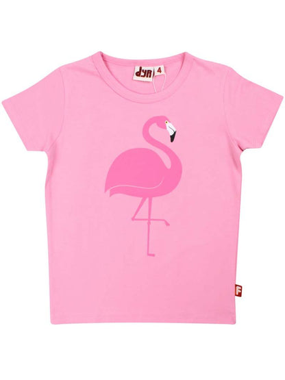 Børne t-shirt med flamingo