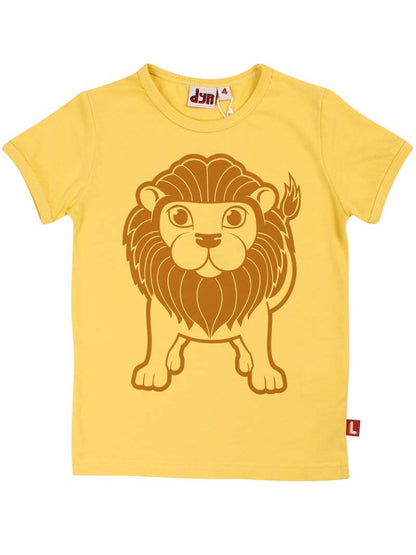 T-shirt til børn med løve