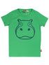 T-shirt til børn med flodhest  