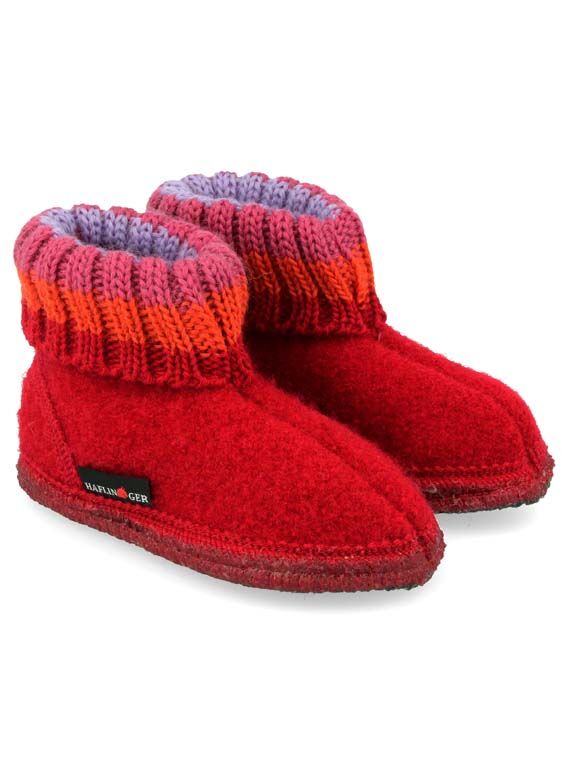 Haflinger Paul Hjemmesko Brick Red