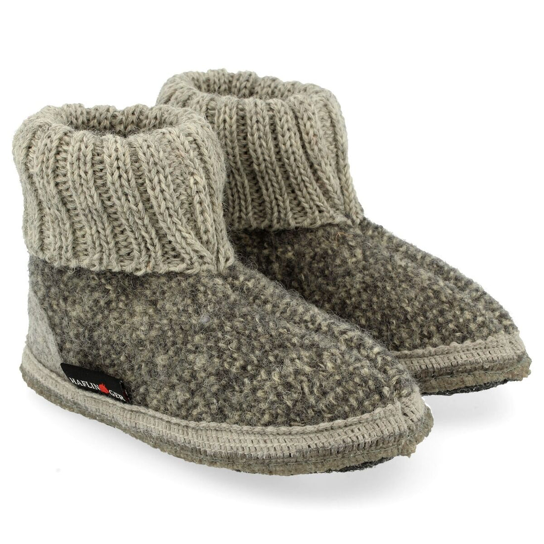 Haflinger Hjemmesko 1898 Stone Grey