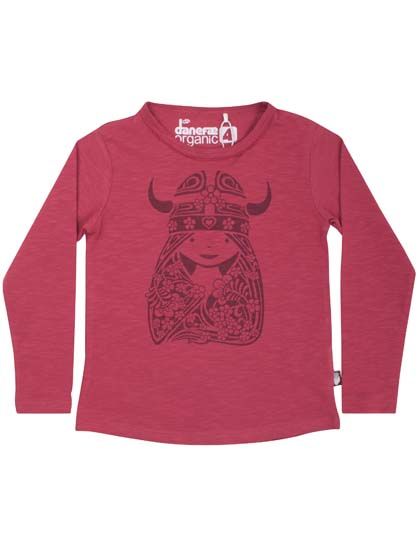 Bluse til børn med viking 
