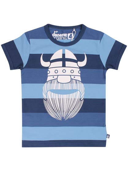 T-shirt til børn med viking
